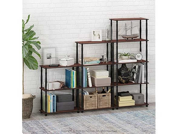 Furinno Turn-N-Tube 3-Tier Shelf Varies
