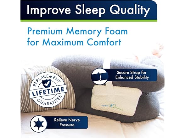 Sports Medica Memory Foam Knee Pillow