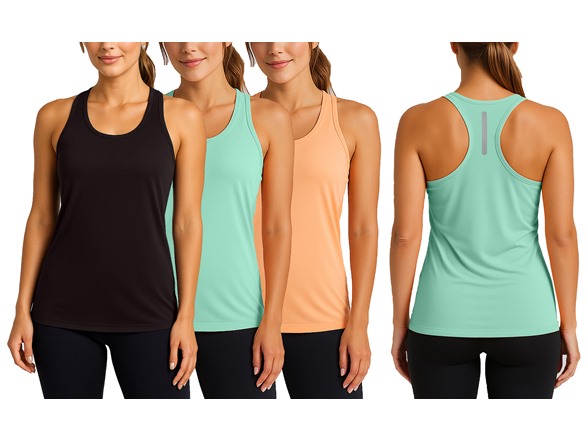 Black - Mint - Peach