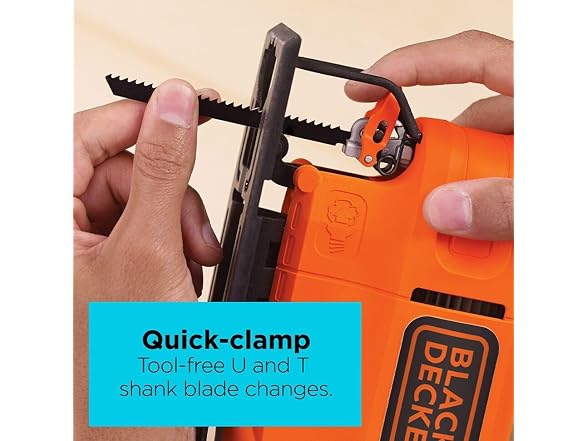 Black+Decker BDEJS300C Jig Saw, 4.5 -Amp Corded