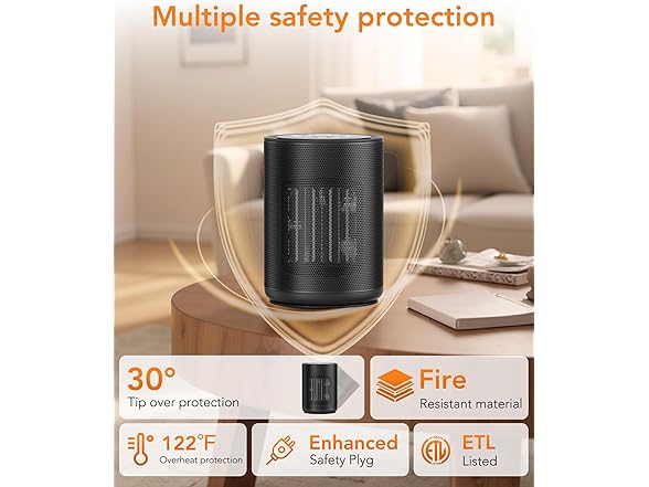 ZAFRO Space Heater for Indoor Use