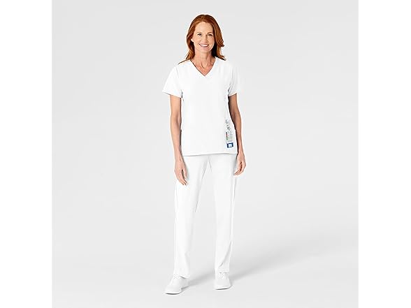 WonderWink Cargo Pant (LT) White