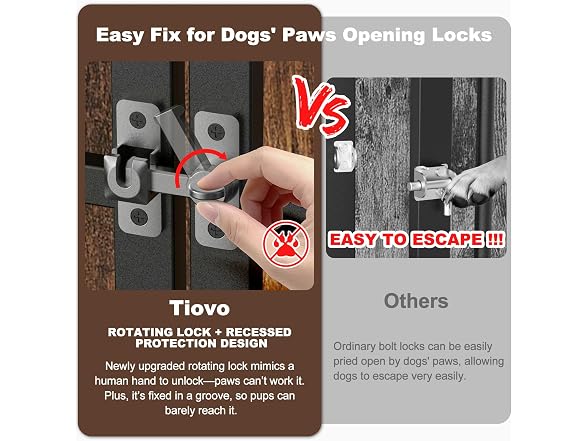 Tiovo 47 Inch Antique Walnut Dog Crate