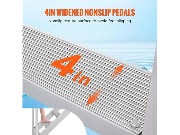 Dock Ladder, 43''-51'' Adjustable Height, 500