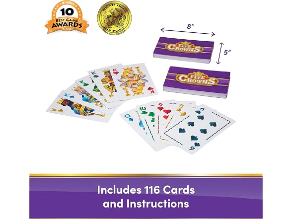 Giant Five Crowns Giant Card Games