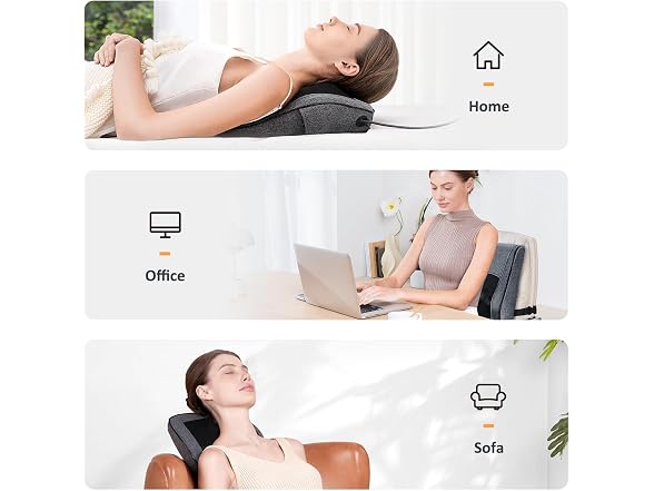 Boriwat Neck & Back Massager with Heat