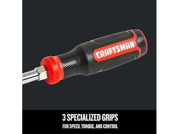CRAFTSMAN Screwdriver with 6 Multi-Bits