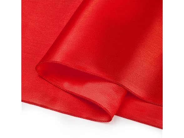5 Pack Red Satin Table Runner 12 x 108 Inch