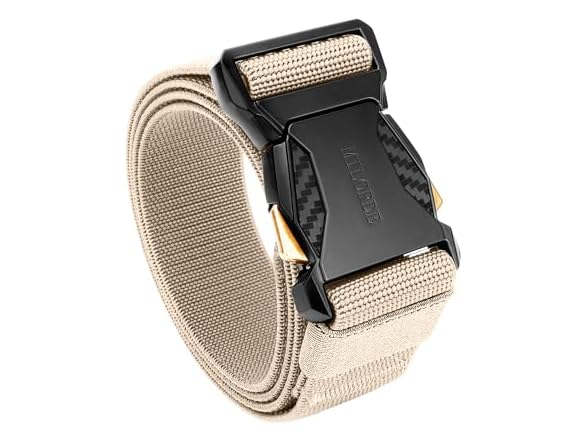 MILORDE Men's Tactical Belt 36"-38"