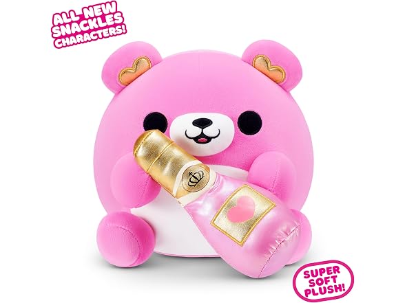Snackles Bear with Champagne
