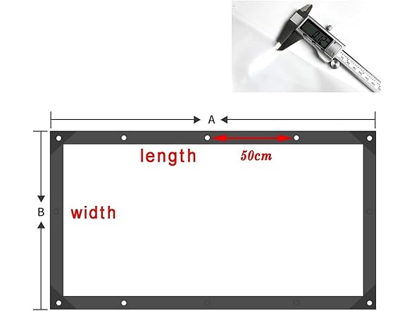 Clear Tarps Transparent 6x8ft