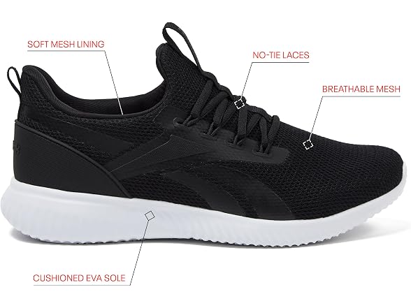 Reebok Men's Karman Flow Slip On Shoes (10.5)