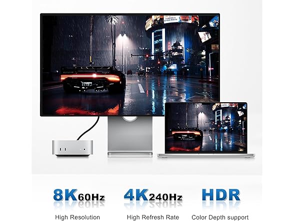 HYairspy Thunderbolt 4 USB C Cable