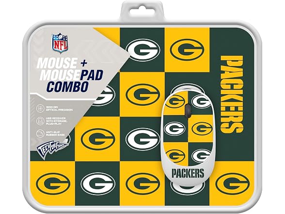 SOAR NFL Wireless Mouse and Mouse Pad