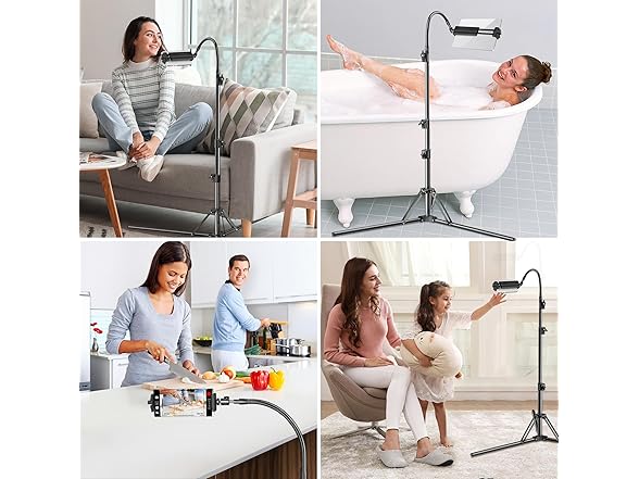 Phone Tripod with Adjustable Gooseneck