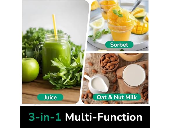Canoly Cold Press Juicer 3 in 1