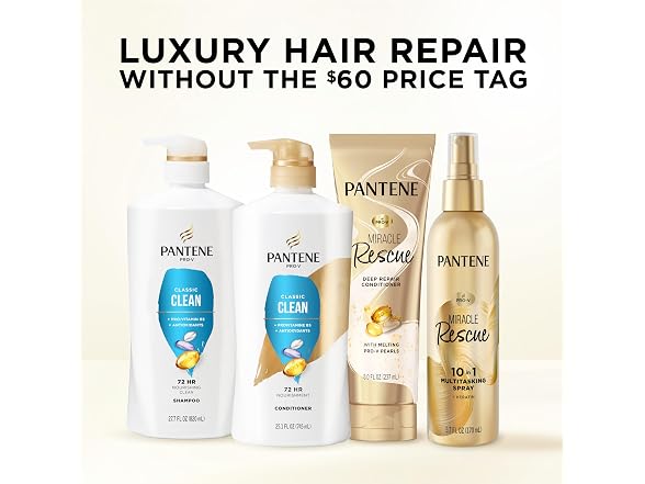 Pantene | Shampoo & Conditioner 52.8 Oz