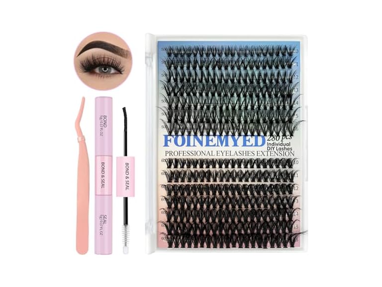Individual Lashes Kit 280Pcs 