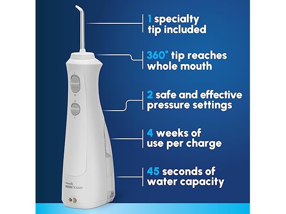 Waterpik Cordless Pearl and Sensonic Toothbrush