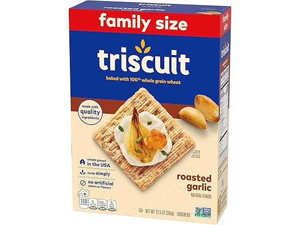 Triscuit Roasted Garlic 12.5oz