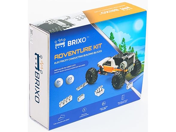 DAKOTT Conductive Chrome-Plated Building Bricks Kit