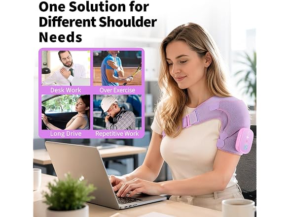 DeMoce Cordless Shoulder Heating Pad