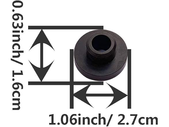 DFSFDS Fuel Tank Bushing Grommet 33/64"