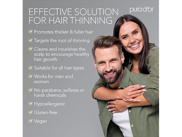 PURA DOR Anti-Thinning Biotin Shampoo