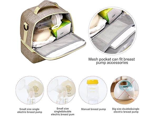 MOMIGO  Breast Pump Bag Cooler