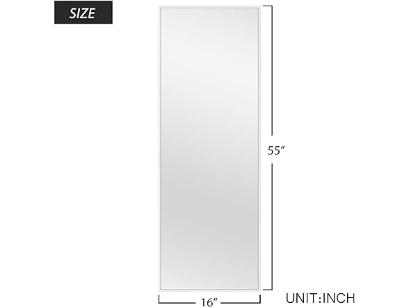 Natsukage Full Length Mirror with Stand