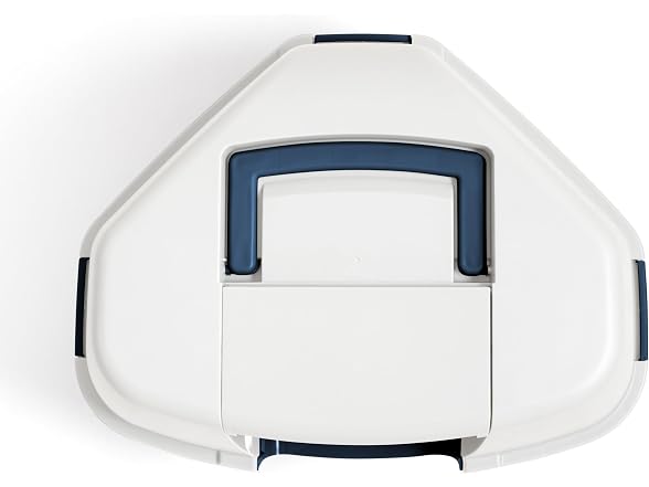 IRIS USA Large Corner Cat Litter Box with Lid