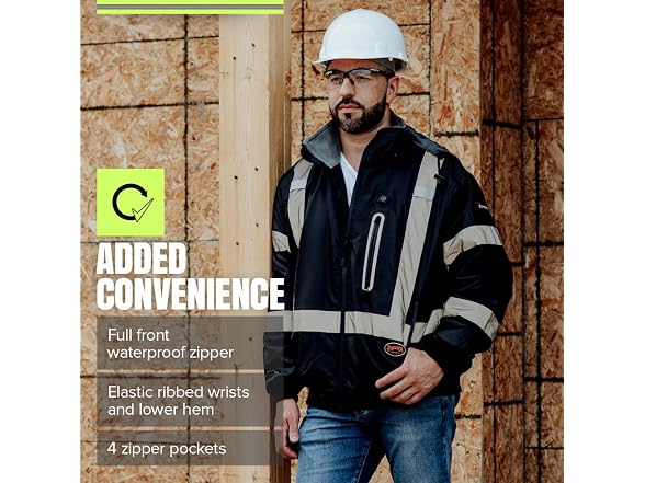 Pioneer Hi Vis Waterproof Heated Safety