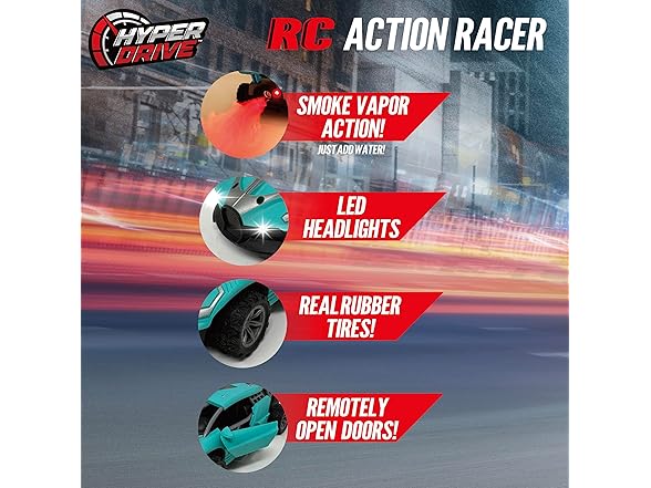 Hyper Drive: RC Action Racer - Teal