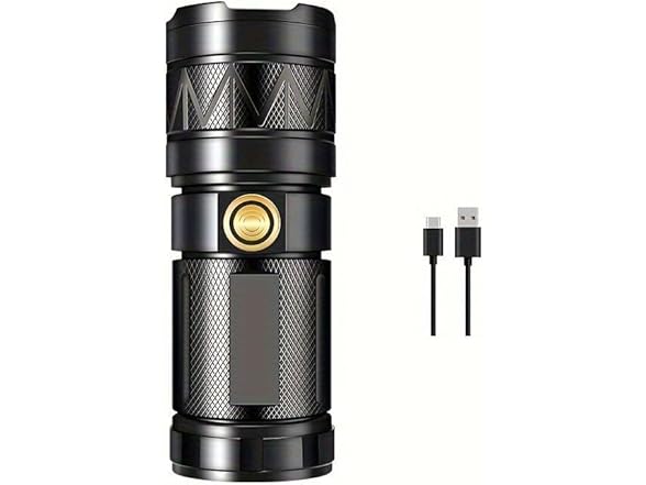 Rechargeable LED High Lumen Flashlight