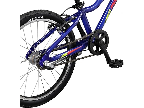 Mongoose Cipher Kids Mountain Bike Blue, 20 Inch