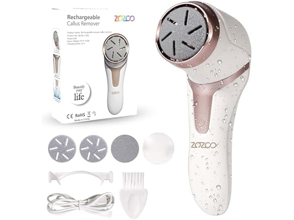 ZOZOO Electric Foot Callus Remover