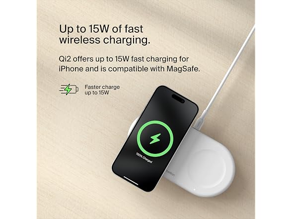 Belkin Qi2 15W Wireless Charging Pad