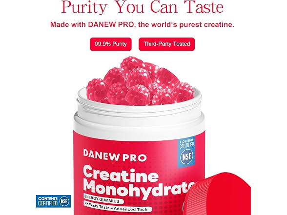 DANEW Pro Creatine Monohydrate Gummies