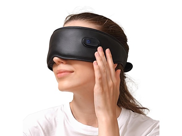 3-Mode PU Travel Eye Mask for Sleeping with Nose C