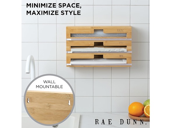 Bag Organizer For Kitchen Drawer (Bamboo)