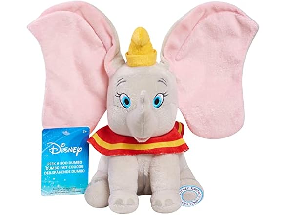 Disney Peek-A-Boo Dumbo Interactive Plush