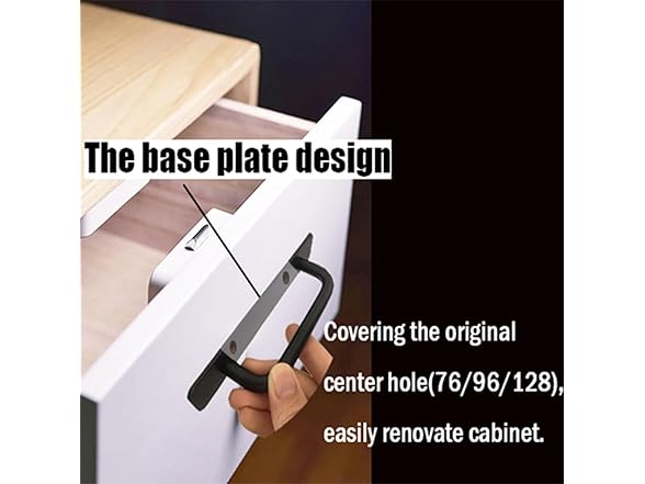 Matte Black Round Cabinet Handles