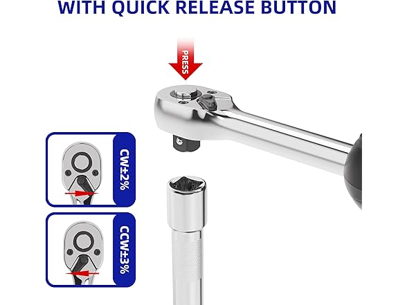 TAGVIT Digital Torque Wrench 3/8 Inch