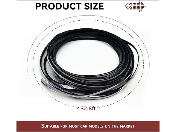 Car Door Edge Guards, 32.8 Ft (10M) Protector