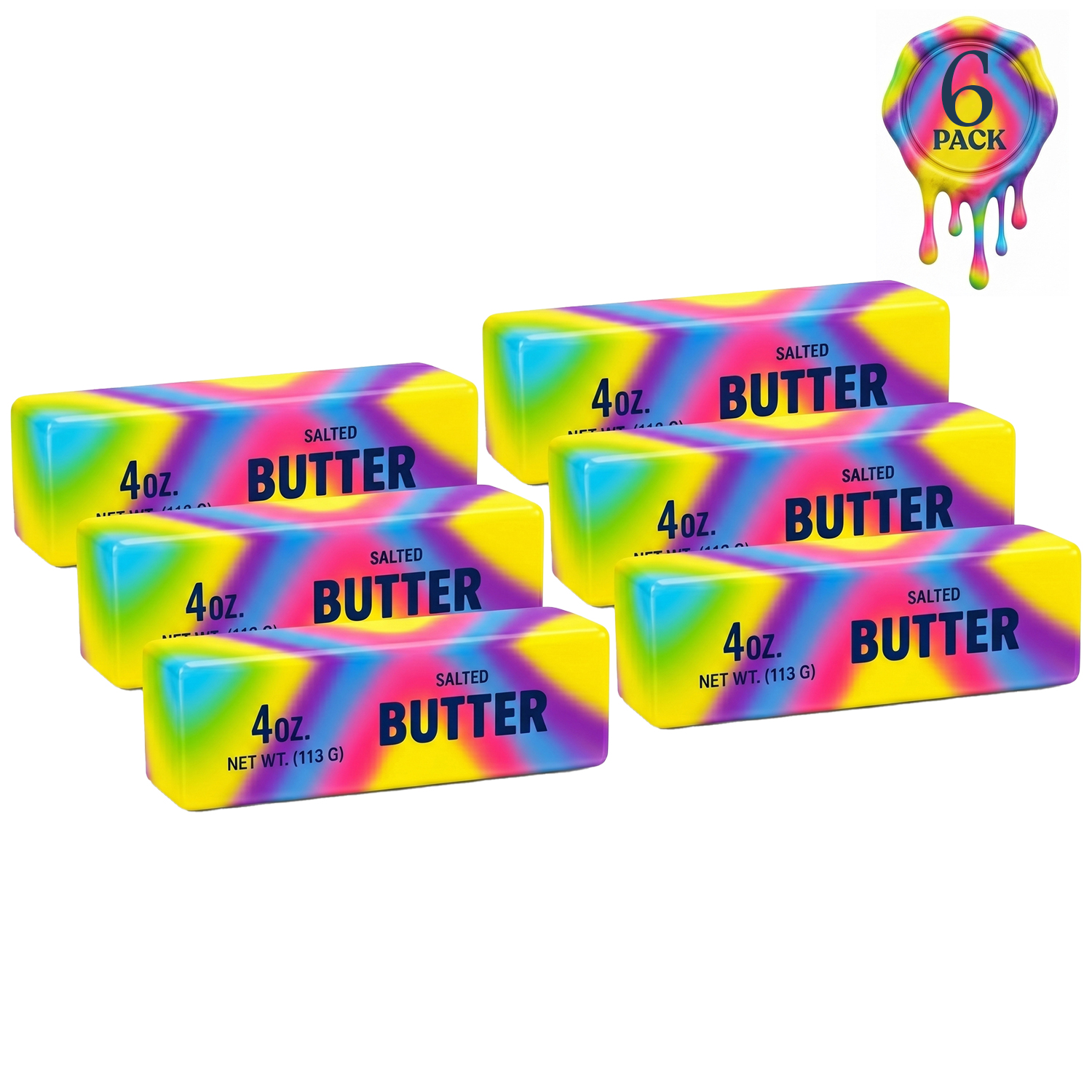 Twilight Squishy Sensory Toys Butter Rainbow - Your Choice - Gallery 9