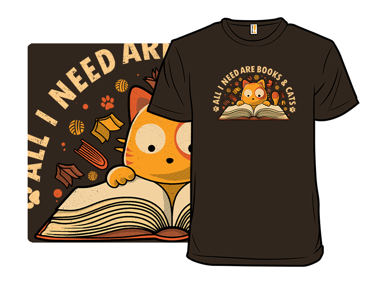 All I Need Is Books & Cats