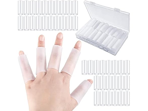 Treela Gel Finger Sleeve Protectors 40pc