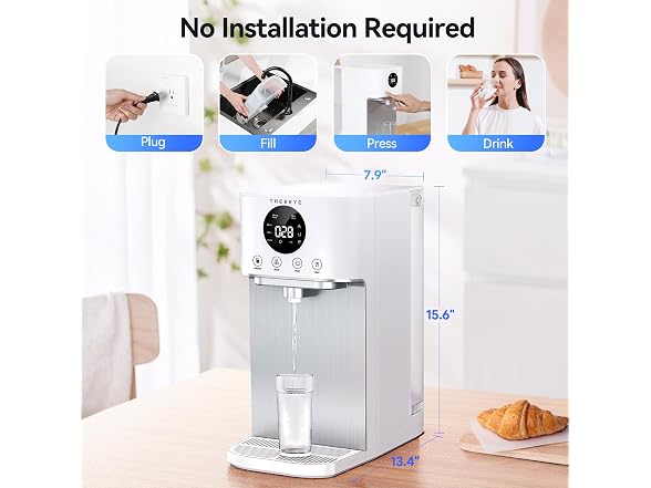 Thereye Reverse Osmosis Countertop System