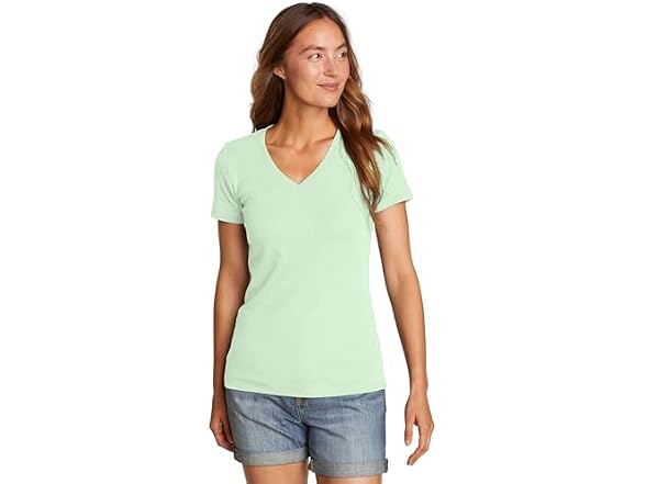 Eddie Bauer Women (XS) WR SS FAV VNK Jade TEE