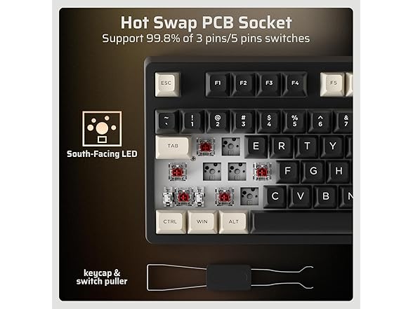 LTC Nimbleback Wireless Mechanical Keyboard